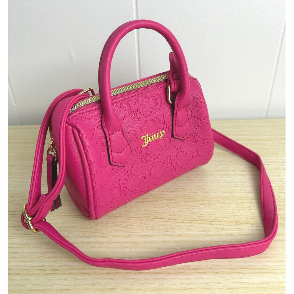 Juicy Couture Hot Pink Mini Satchel Bag
